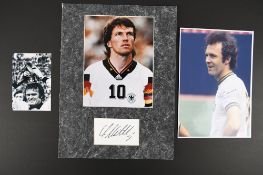 GERMANY LEGENDS Original signatures