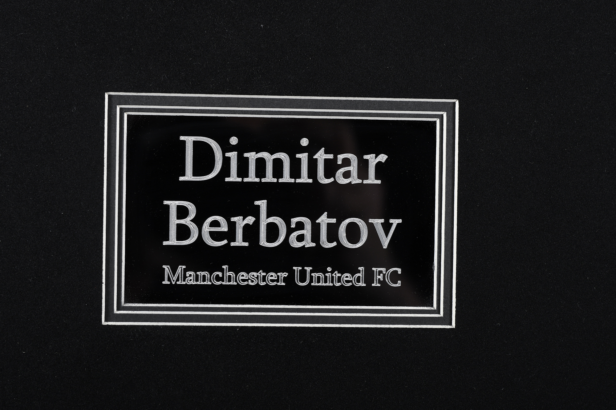 DIMITAR BERBATOV SIGNATURE PRESENTATION