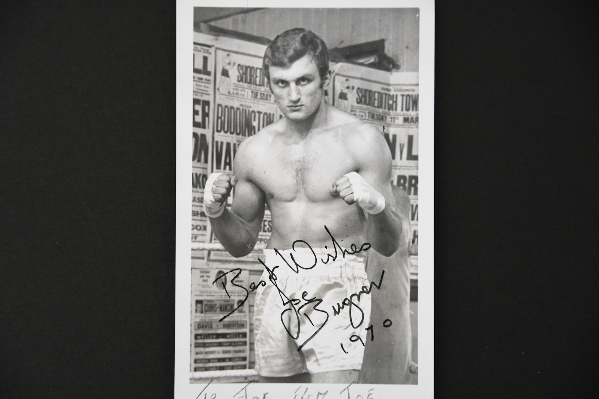 HENRY COOPER & JOE BUGNER etc. Various Boxing cards with original signatures on photo. - Image 5 of 10