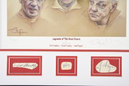 LEGENDS OF THE BOOT ROOM Original signatures.