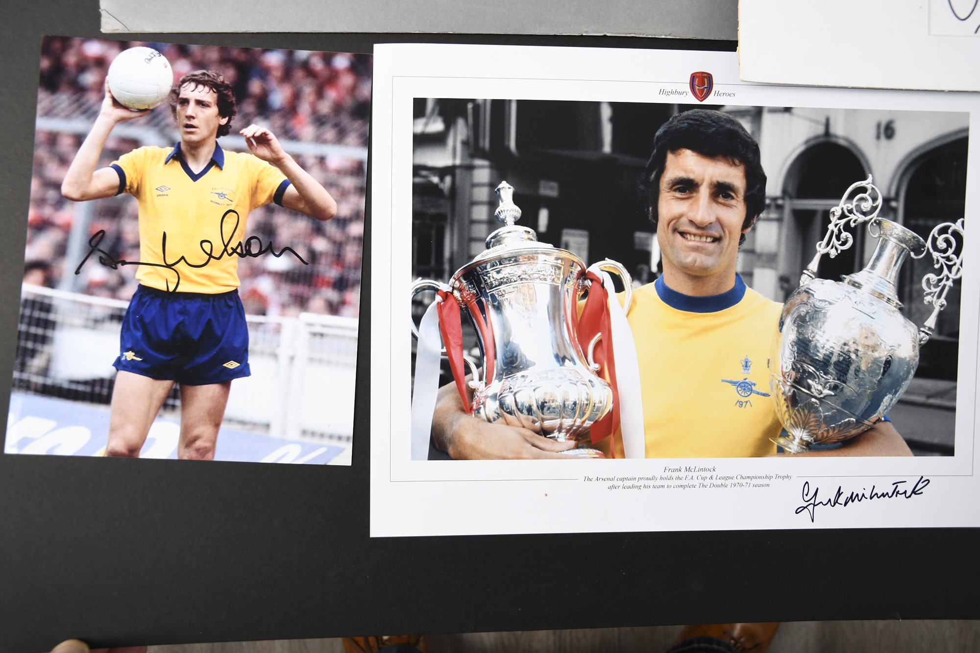 ARSENAL FC Original signatures - Image 5 of 7