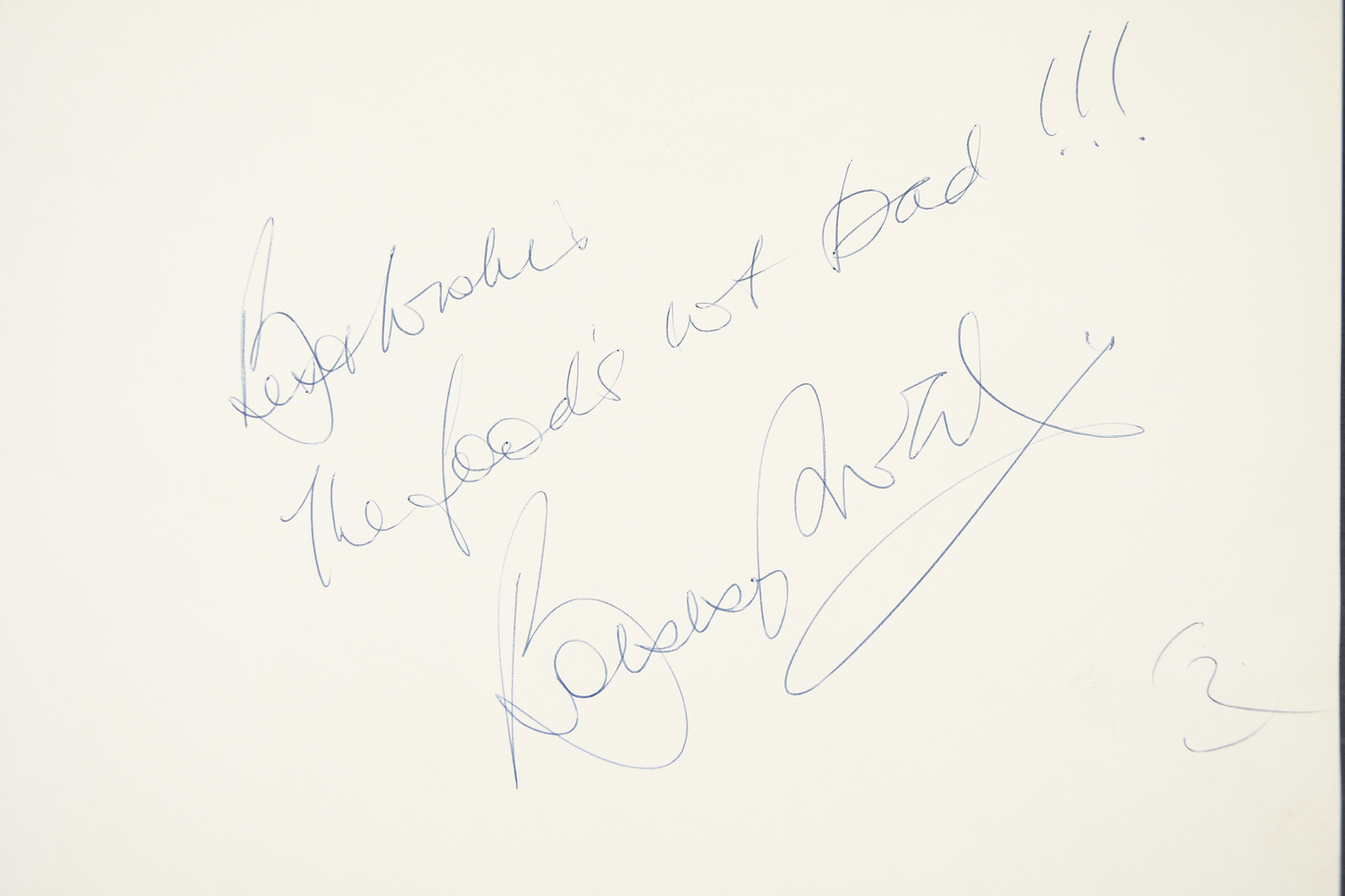 BOBBY MOORE Original signature. - Image 2 of 2