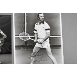 ROD LAVER, STAN SMITH & ROY EMERSON Original signatures