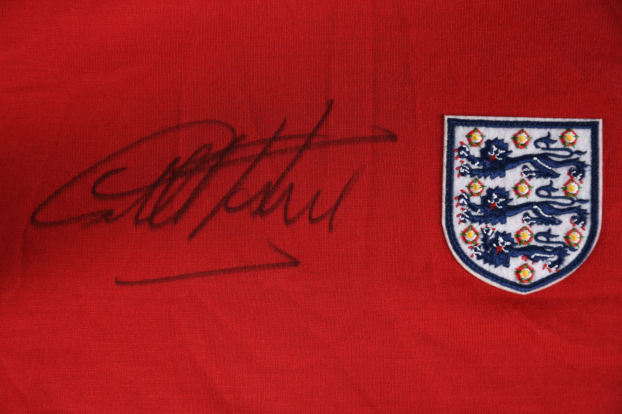 GEOFF HURST Original signature on strip - Image 3 of 3