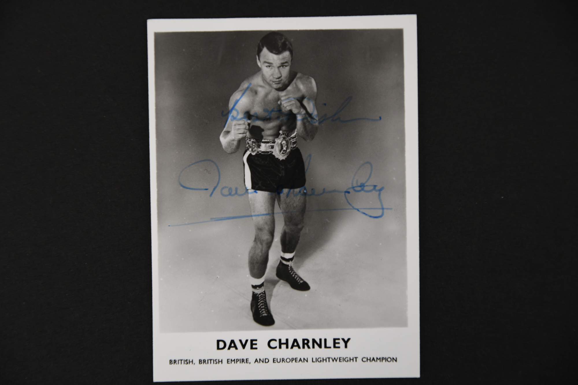 HENRY COOPER & JOE BUGNER etc. Various Boxing cards with original signatures on photo. - Image 9 of 10