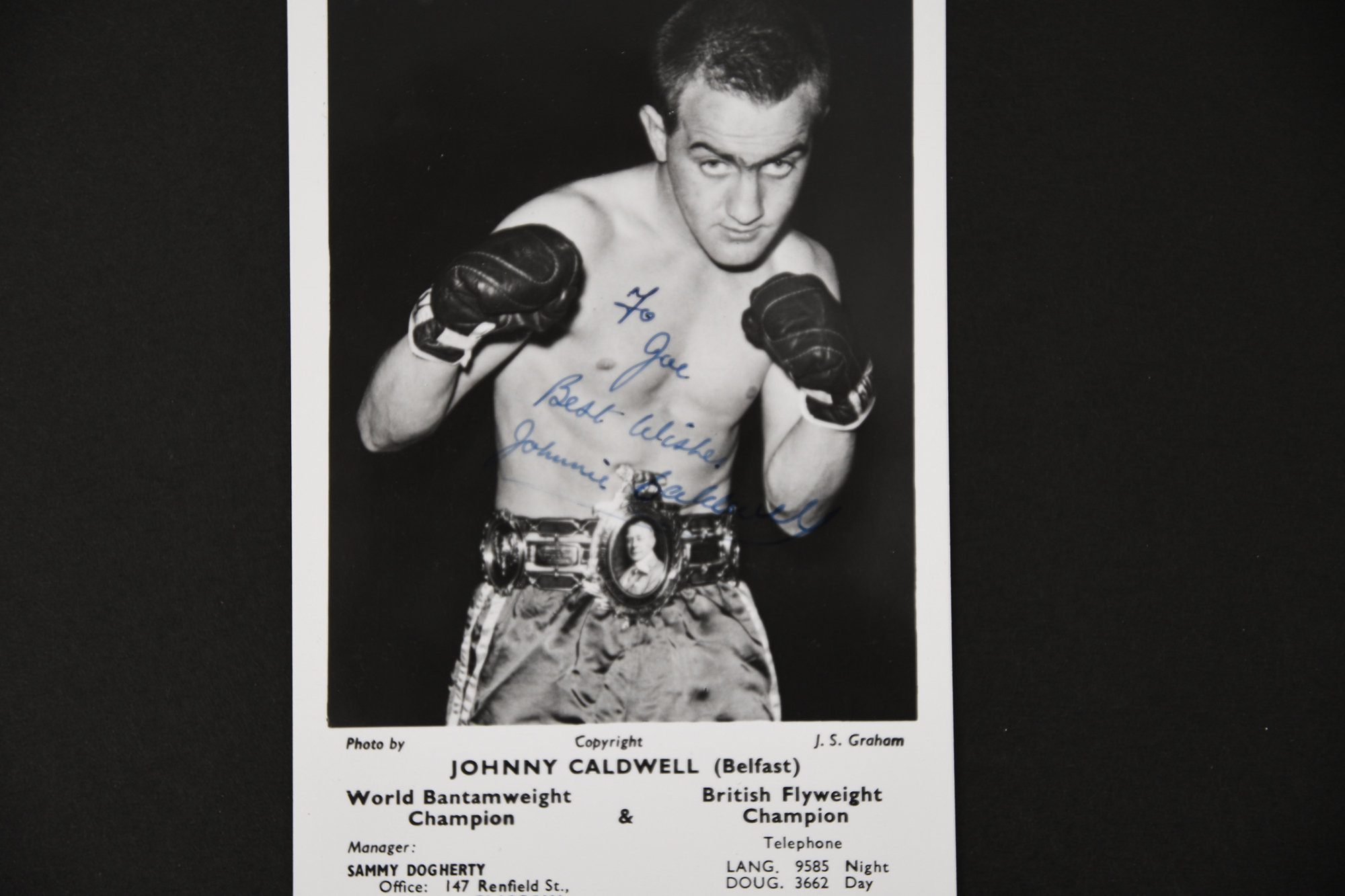 HENRY COOPER & JOE BUGNER etc. Various Boxing cards with original signatures on photo. - Image 7 of 10