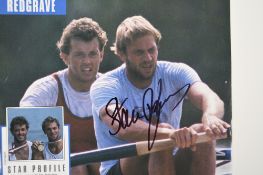 STEVE REDGRAVE & CHRIS HOY Original signatures