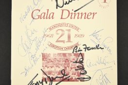 MANCHESTER UNITED Original signatures