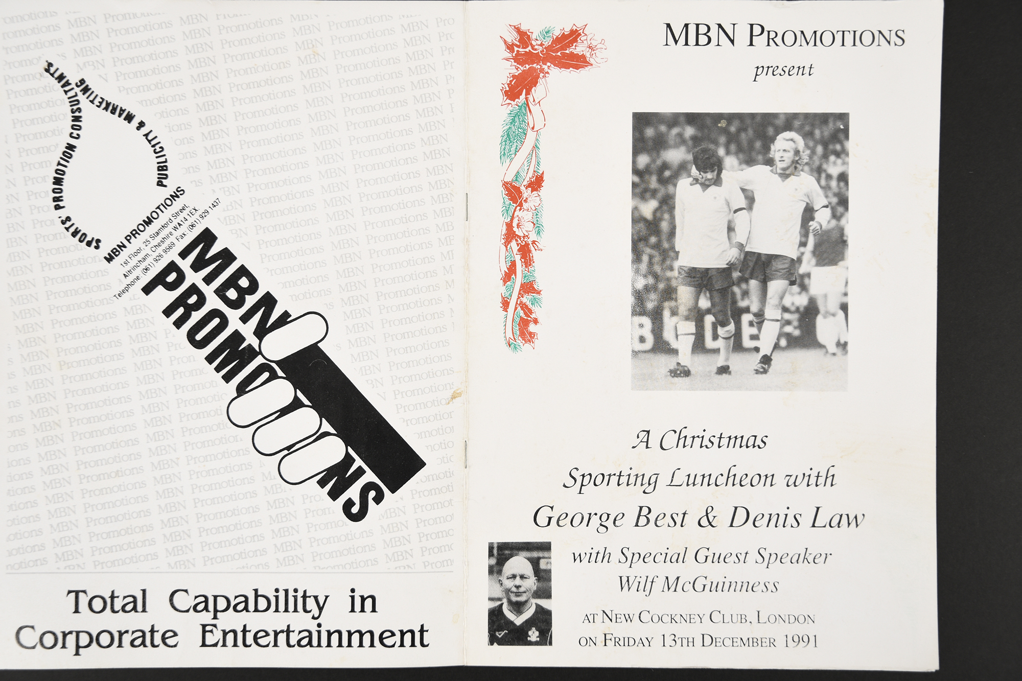 GEORGE BEST & DENIS LAW Original signatures