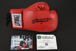 JOE FRAZIER Signed boxing glove