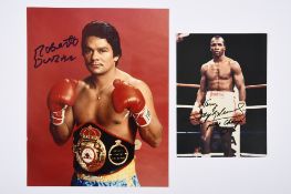 GREAT RIVALS: Leonard v Duran