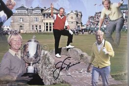 JACK NICKLAUS, GARY PLAYER & ARNOLD PALMER Original signatures.