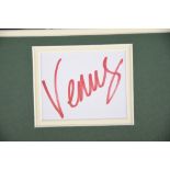 VENUS WILLIAMS Original signature