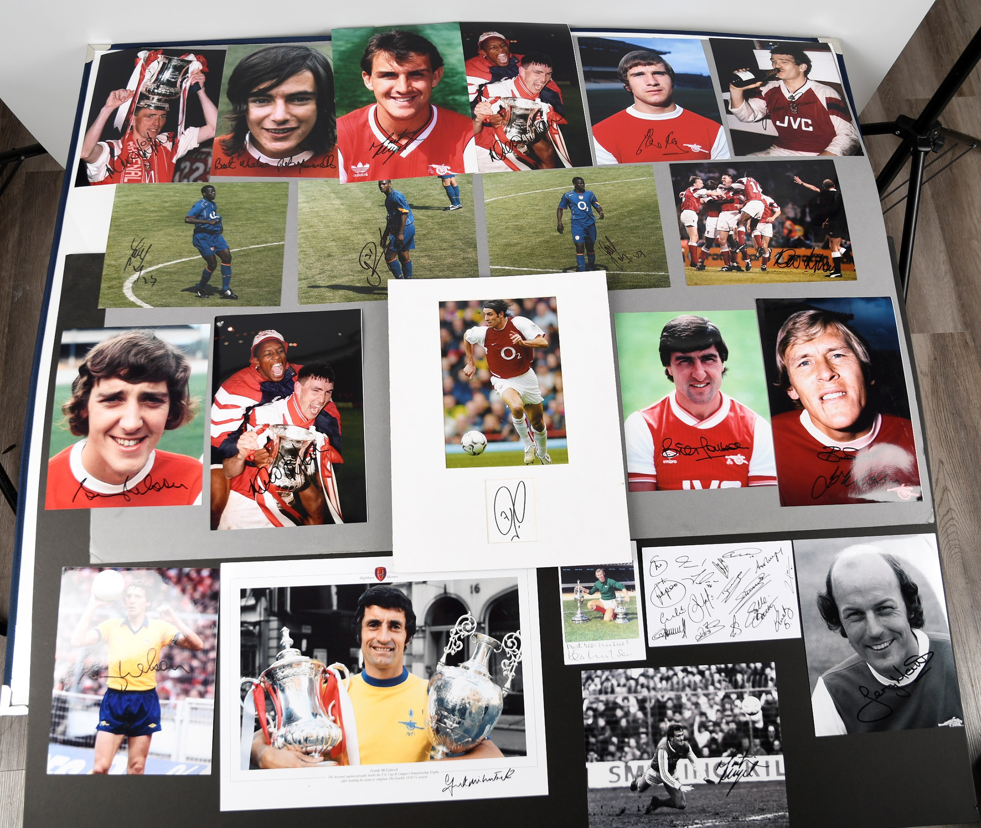 ARSENAL FC Original signatures - Image 4 of 7