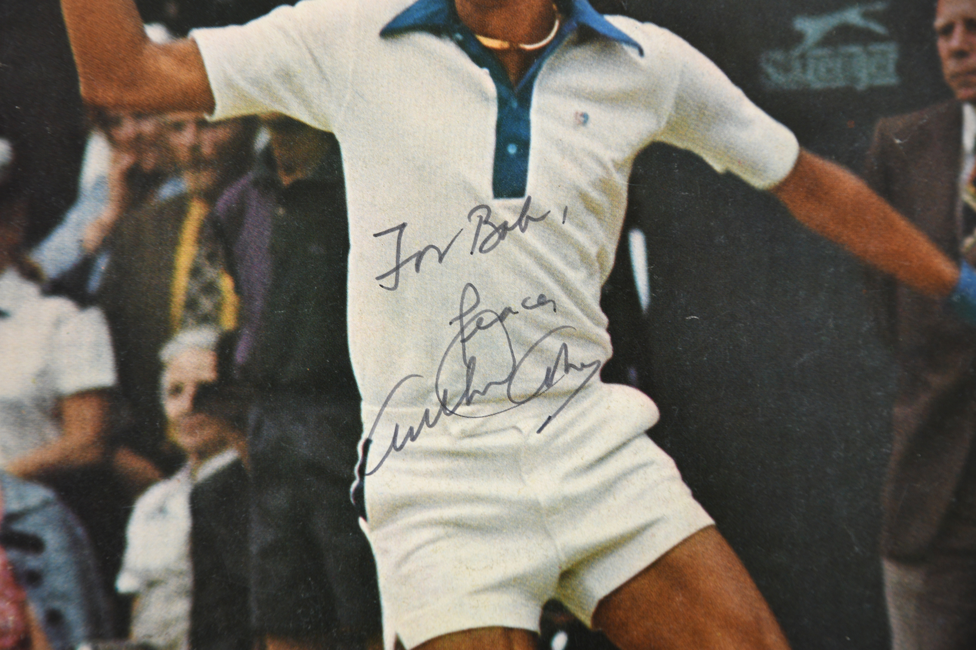 JOHN McENROE, JIMMY CONNORS & ARTHUR ASHE Original signatures. - Image 2 of 4