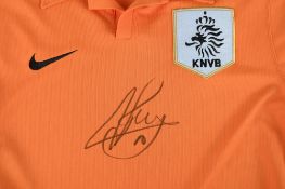 Ruud Van Nistelrooy Signed Strip.