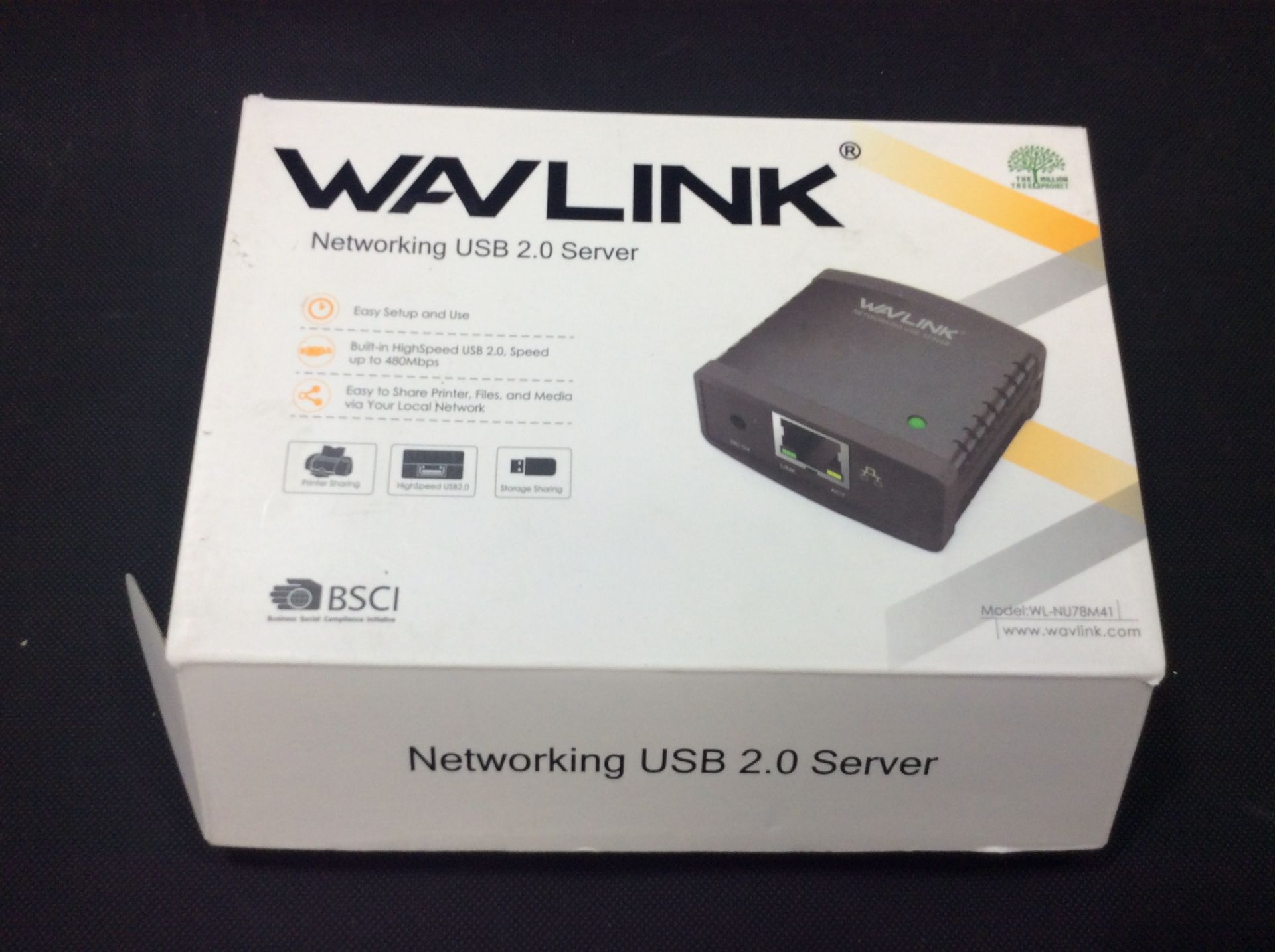 Wavlink networking usb 2.0 server