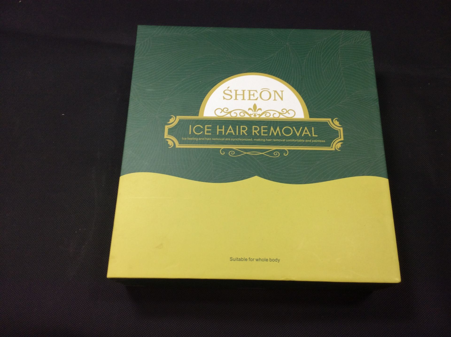 Sheon ice hair removal