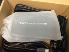 Pway hdmi usb 2.0 kvm switch 2 port