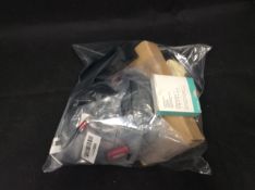 Bag of mixed electrical items