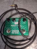 Fuzzy Face Voodoo Octave Guitar effects machine RRP £45 Grade U