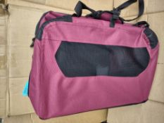 Pink folding pet carrier RRP £30 Grade U