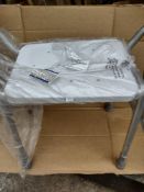 Shower Stool with handles RRP £30 Grade U