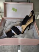 Ladies Black Stiletto Shoes size 39 RRP £40 Grade A