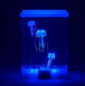 (R3G) 14x Red5 Jelly Fish Tank. 3x Red5 Jellyfish Water Speakers. 2x Fibrelite Flowers (1x No Box).