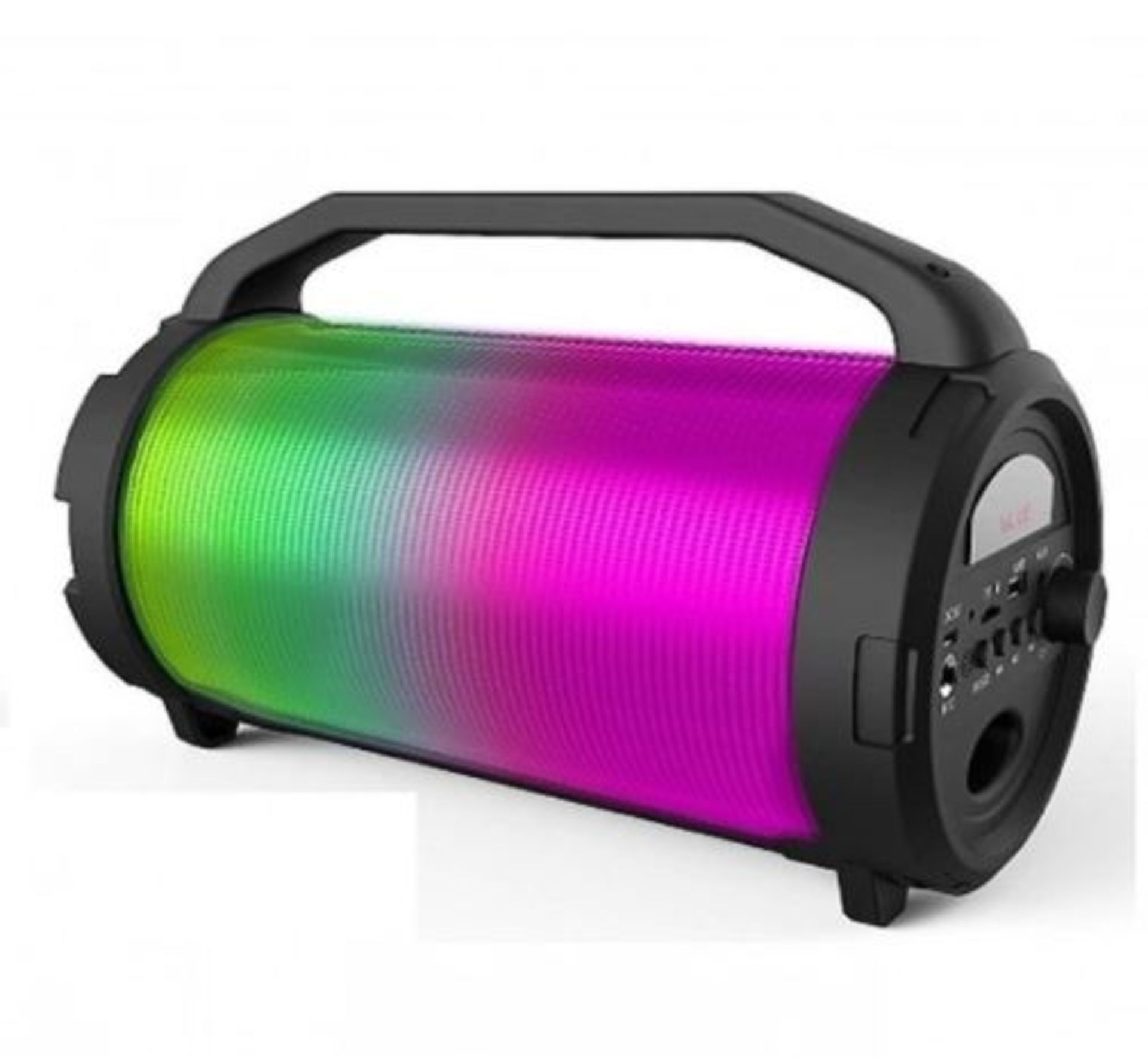(R3F) 4x iDance Cyclone 400 Bluetooth Party Speaker With Disco Light. (All With RTM Stickers)
