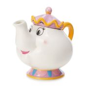 (R3B) 6x Disney Beauty And The Beast Mrs Potts Tea Pot. (All With RTM Stickers)