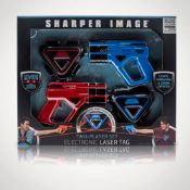 (R2H) 6x Sharper Image Two Player Electronic Space Laser Tag. (All With RTM Stickers)