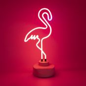 (R2G) 11 Items. 2x #Winning Neon Flamingo Light (1x No Box). 2x Neon Leaf. 3x Cinema Lightbox. 2x M