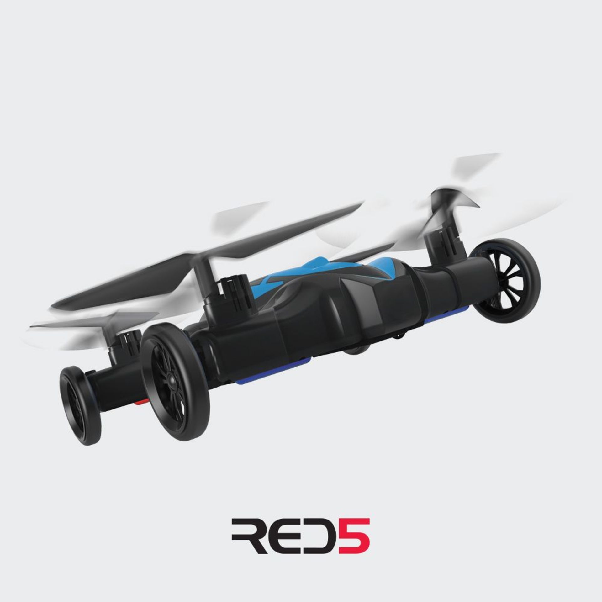 (R2D) 6x Red5 Flying Car 2 In 1. (All With RTM Stickers)