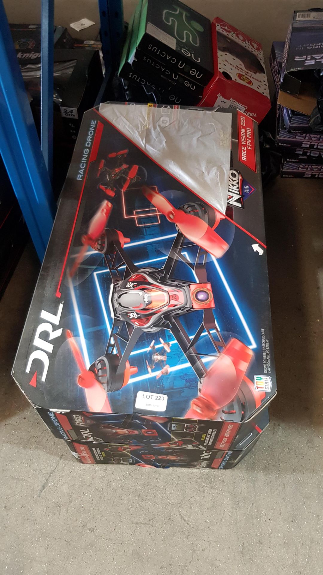 (R2D) 2x Nikko Air DRL Racing Drone. (All With RTM Stickers) - Image 2 of 2