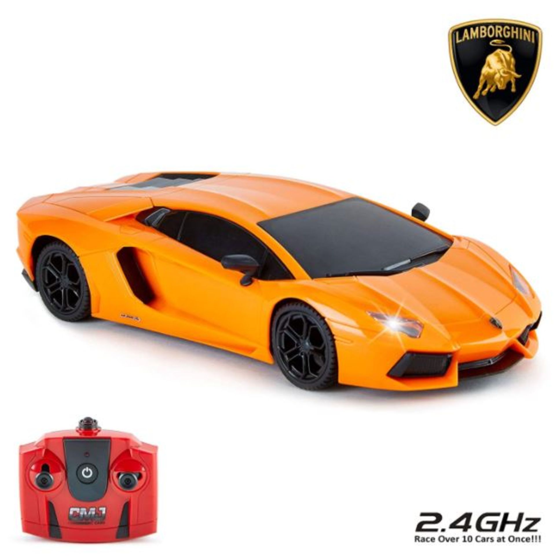 (R3I) 5 Items. 2x MZ Lamborghini Aventador Coupe RC. 2x CMJ Lamborghini Aventador Coupe RC. 1x Rast - Image 2 of 4