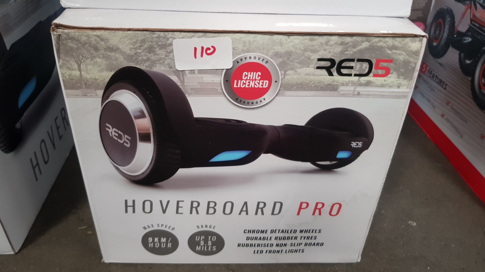 (R3L) 1x Red5 Hoverboard Pro. (With RTM Sticker) - Image 2 of 3