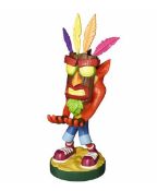 (R3D) 9x Cable Guys Crash Bandicoot Crash And Aku Aku Phone And Controller Holder. (All With RTM St