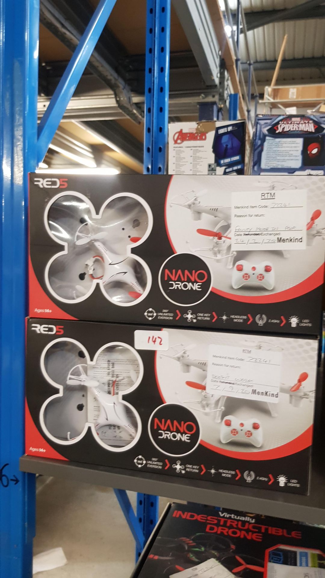 (R3P) 10x Red5 Nano Drone. (All With RTM Stickers) - Image 2 of 2