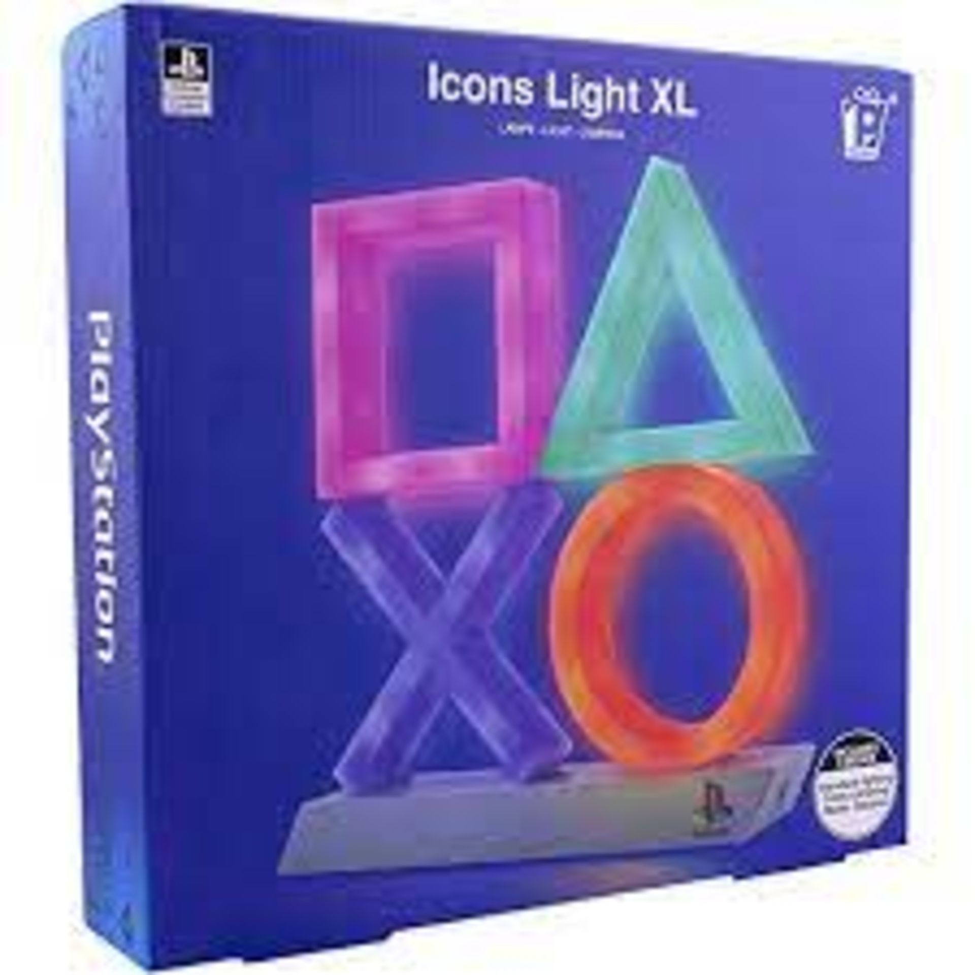 (R2D) 6 Items. 4x PlayStation Icons Light XL. 1x Disney Beauty And The Beast Mrs Potts Tea Pot. 1x