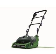 (R7N) 3 Items. 1x Powerbase 400W Electric Cylinder Lawn Mower (Appears Clean, Unused). 1x Sovereign