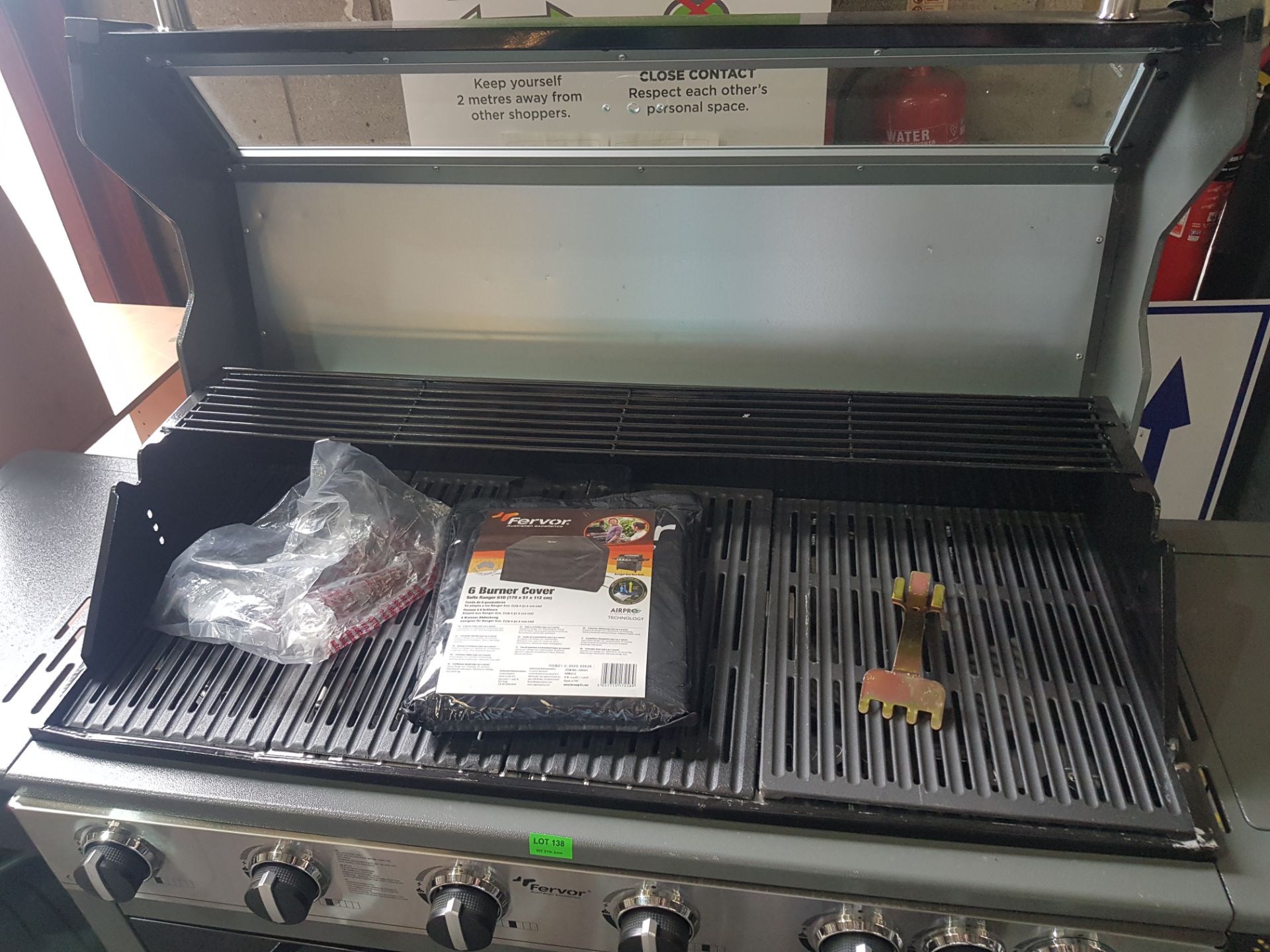 1x Fervor Ranger 610 Australian BBQ RRP £600 With 1x Fervor 6 Burner Cover. - Image 5 of 7