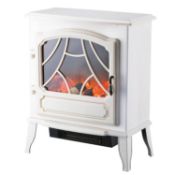 (R7A) 4 Items. 1x Arlec 2000W Electric Stove Flame Effect White. 1x Arlec 1800W Electric Stove Flam