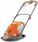 (R9B) 3 Items. 1x Flymo Hover Vac 250. 1x Powerbase 18V Cordless Grass Trimmer (No Battery). 1x Bos