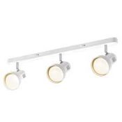 (R9A) 9x Mixed Ex Display Lighting Items. To Inc Philips Country Single Spotlight. Owen Single Spot