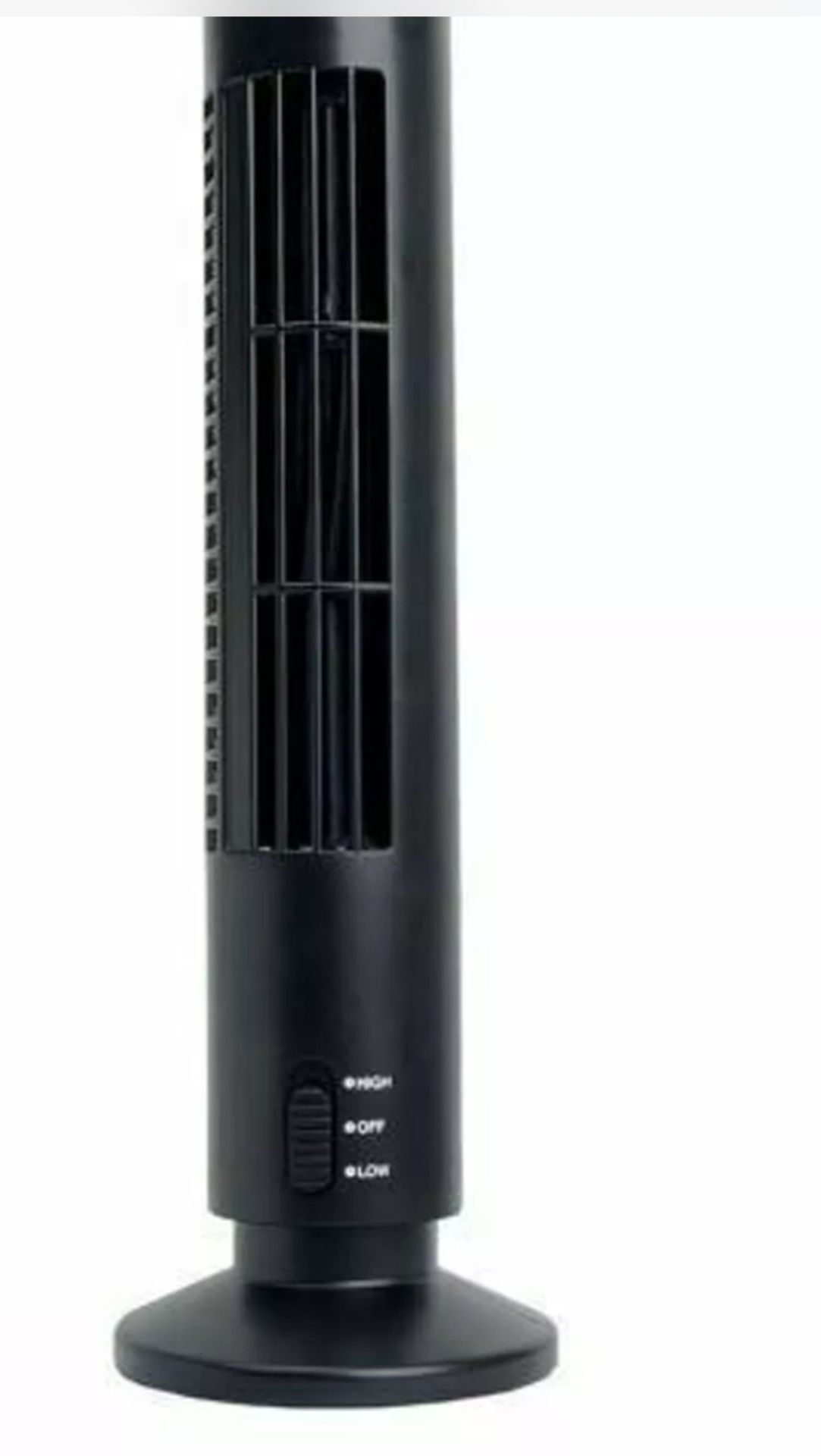 Brand New Portable Usb Tower Fan Cooling Bladeless 2 Speed Air Conditioner Pc Laptop Desk - Image 3 of 3
