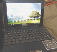 Asus 10 Inch Black Computer With Detachable Touch Screen,