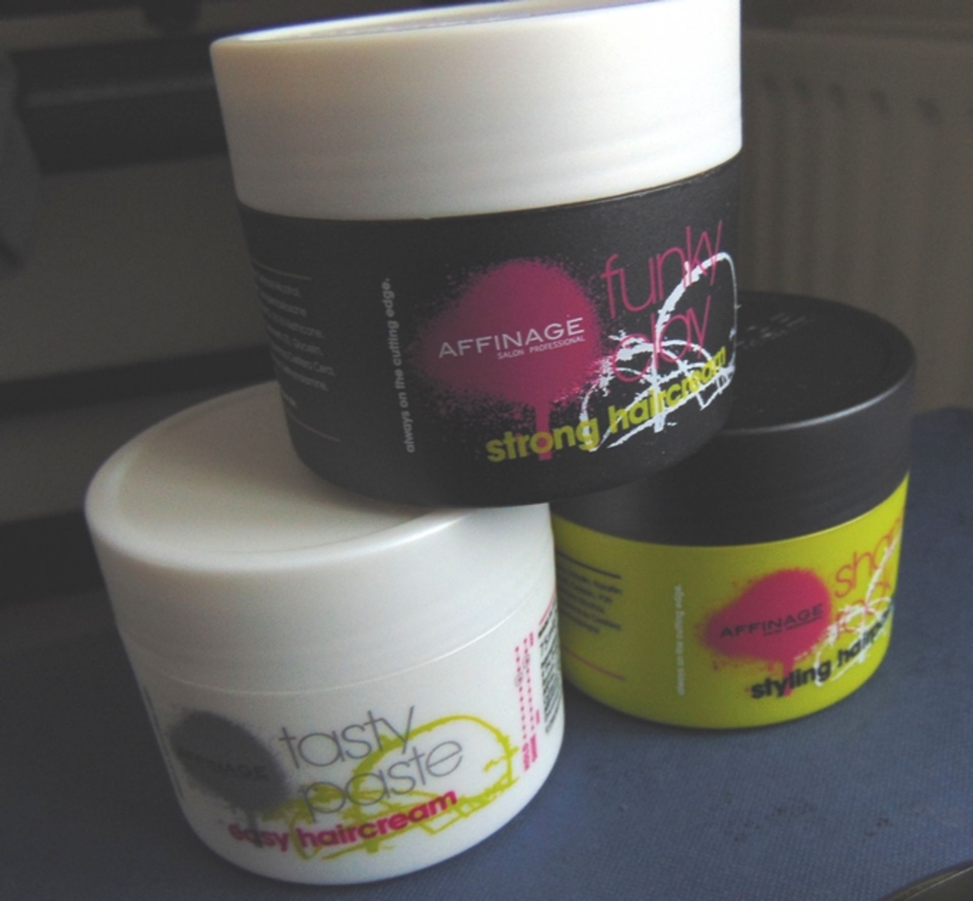 18Mixed Hair Creams, 6 S Affinage Shamrock Styling Hairpaste,