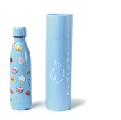 300 X 500 Ml Premium Reusable Stainless Steel Water Bottle - Branded Ec Ecology - Candyland Design