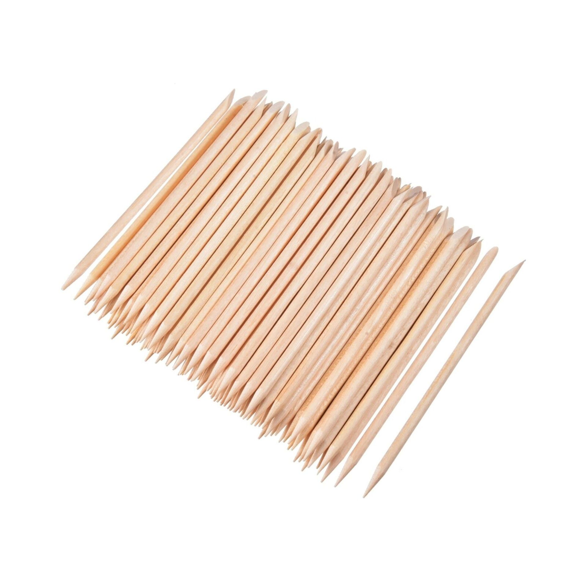 1000 X 11Cm Orange Wood Sticks For Nail Salons - Nail Art, Manicures Etc. - Image 8 of 8